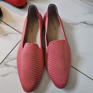 Rothys ruby grapefruit size 7.5 almond loafers